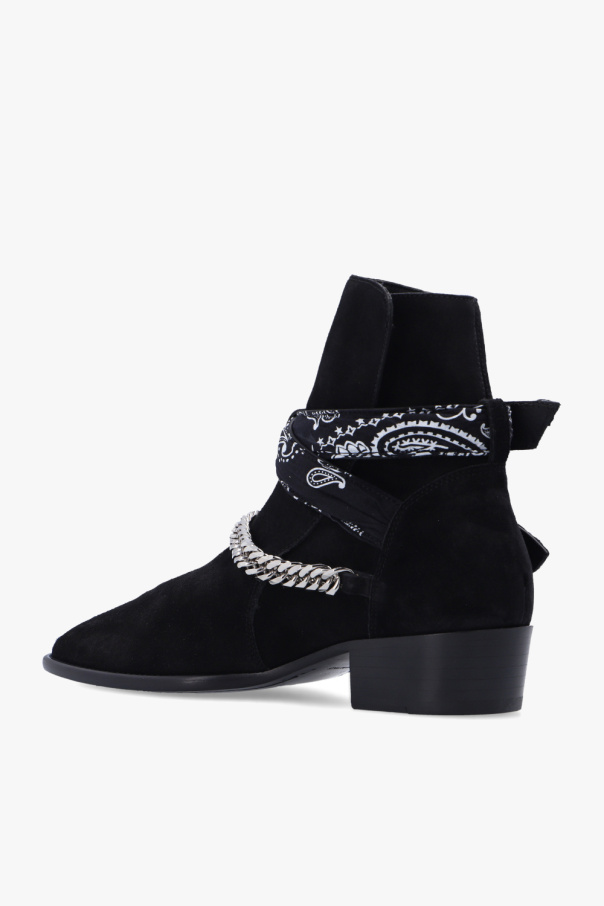 Amiri bandana hotsell buckle boot